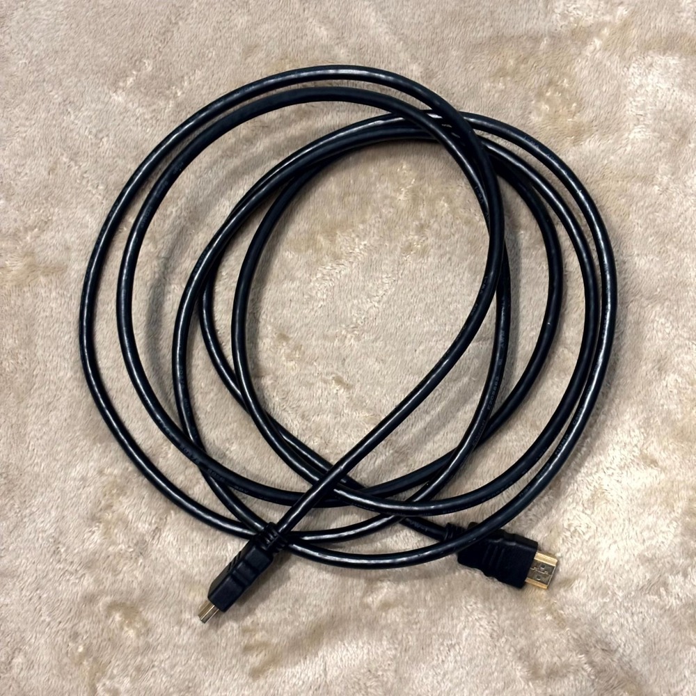 High Speed HDMI Cable 6-10 ft Male to Male HD TV Monitor Video Cord Black Tested